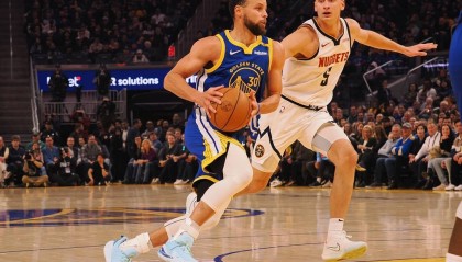 库里低效20+7约老师缺阵 威少三双残阵掘金胜勇士