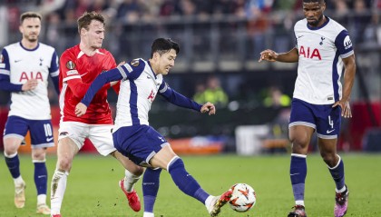 欧联-贝里瓦尔乌龙 热刺全场1射正0-1不敌阿尔克马尔