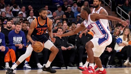 布伦森34+7唐斯大帝缺阵 76人不敌尼克斯惨遭9连败